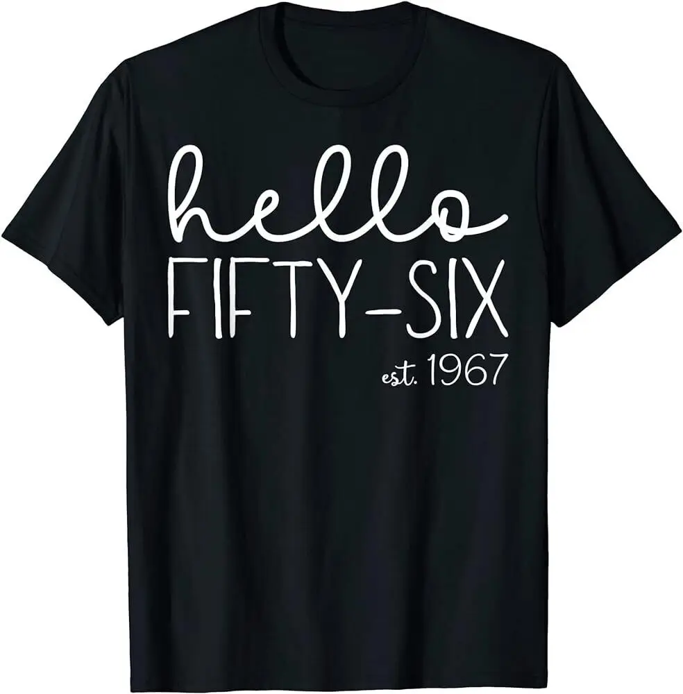 Ciao Fifty-Six Est. 1967, 56 Anni T-Shirt Da Donna 56Th Compleanno Maniche Lunghe O Corte