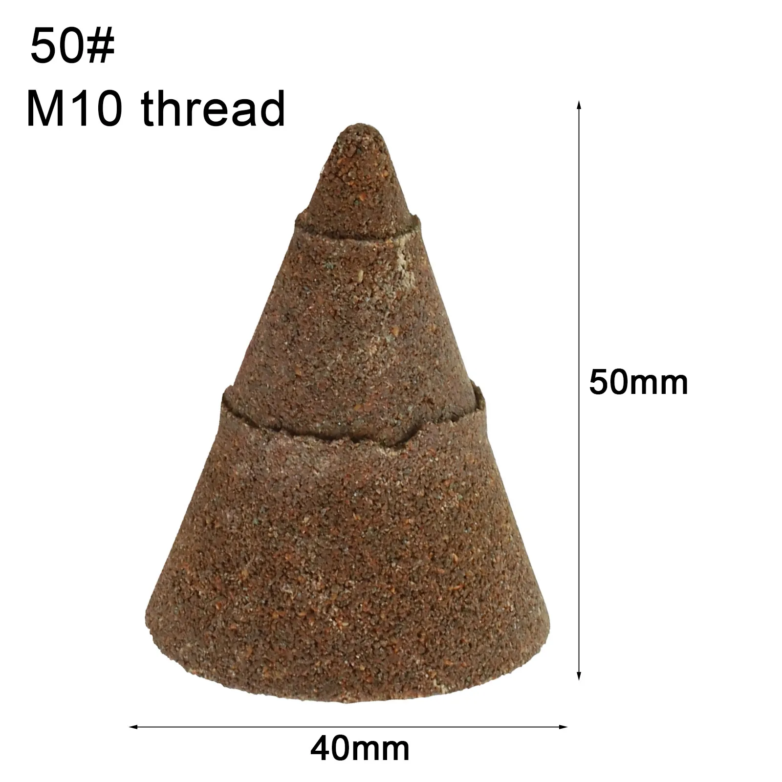 

Drill Bit 50*40mm Grinding Wheel Grinding Wheel Bit M10 Thread Power Tool Parts Chamfer Countersink Bits Diamond