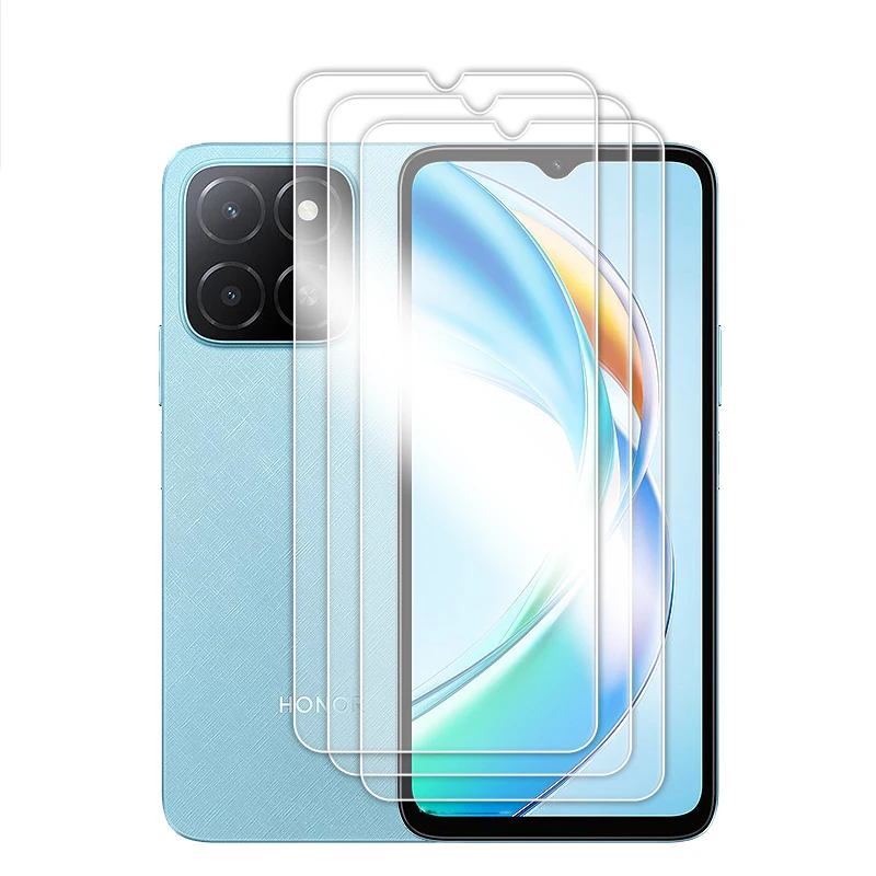 ل Honor X5b Plus Glass 6.56 بوصة غراء كامل واقي شا...