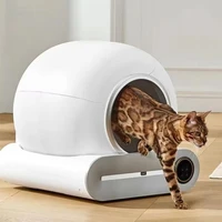 Smart Cat Litter Box Fully Automatic Large Capacity Cat Litter Box Semi-enclosed Smart Cat Toilet APP Remote Control 1