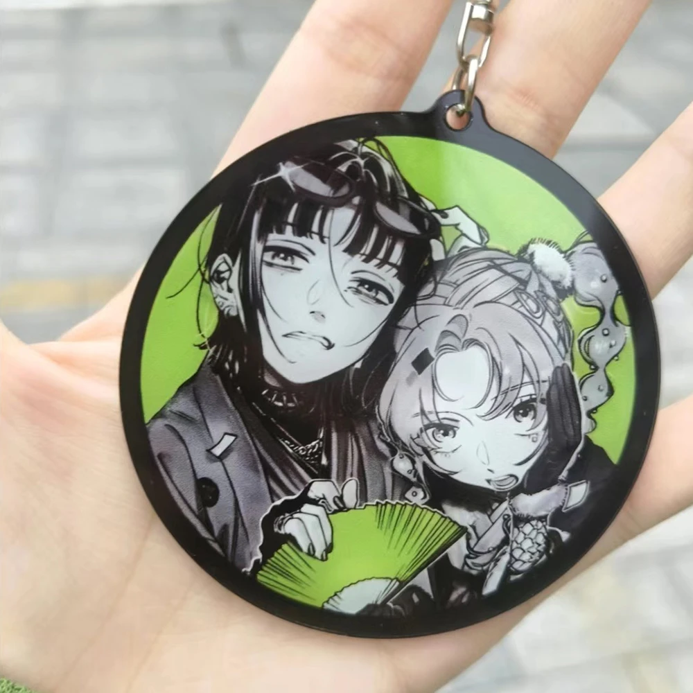 Anime Keychain Cos Prop Matching Acrylic Backpack Key Pendant