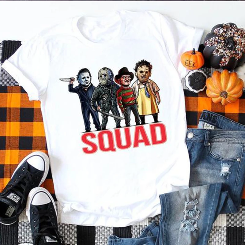 

It's Fall Ya'll Shirt Pumpkin Tshirt Women Classic Halloween Tee for Womens Squad Print Tops 2022 New Thanksgiving Tee
