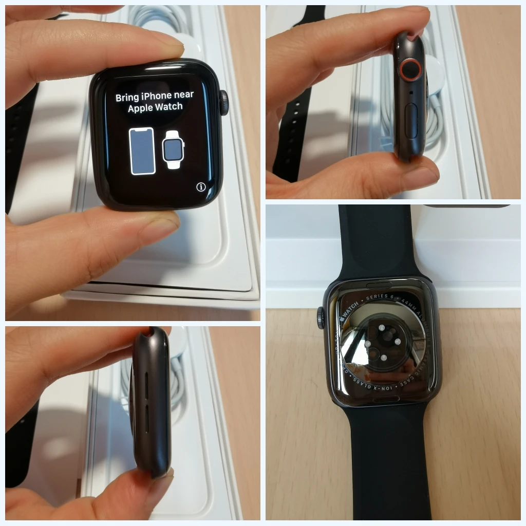 Original Apple Watch Series 6 Cellular 40MM/44MM Aluminum Case Sport Band  Smart watch
