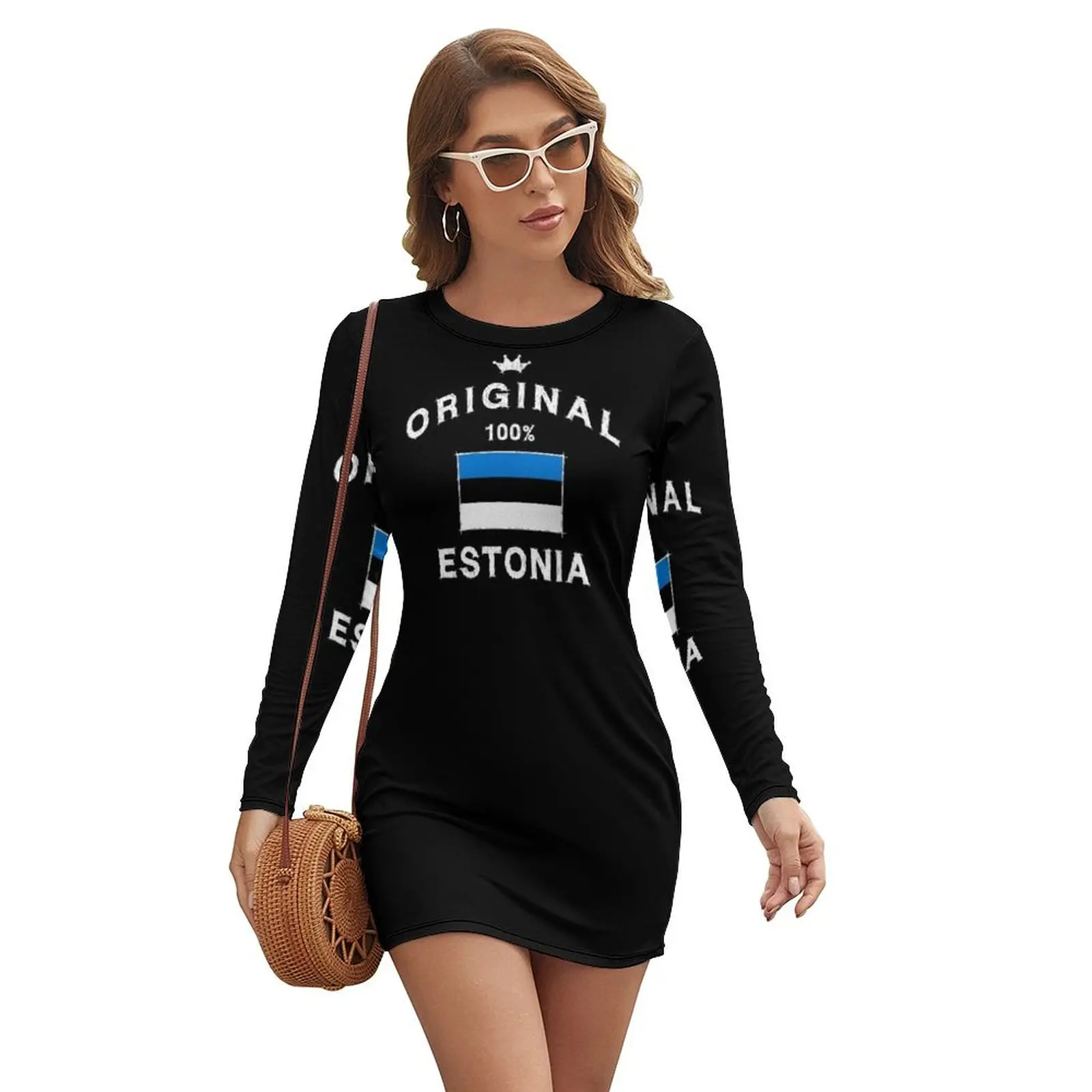 

Estonia original Estonian Long-sleeved Dress summer dresses ladies 2024 cute dress summer woman dress 2024