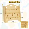 3-Tier Montessori Wooden Bookshelf for Kids, Toddler Book Rack Toy Organizer and Storage, Small Book Display Stand for Baby 2