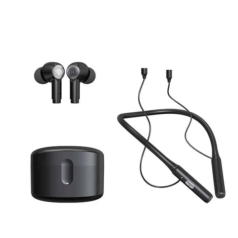 

NEW J9 TWS Bluetooth 5.3 Wireless Earphones Neckband Headphones ANC+ENC Noice Cancelling In-ear Earbuds With Mic For Android IOS