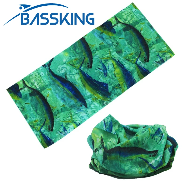 

Ультратонкий дышащий Многофункциональный шарф BASSKING для рыбалки, головной убор для ловли карпа, 51*25 см, рыболовные шарфы, инструмент