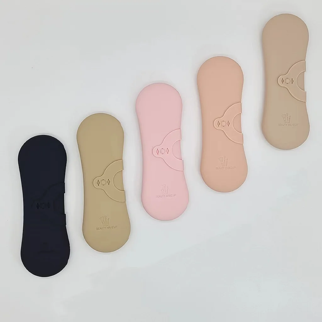 Portable Silicone Brushes Storage Bag Lipsticks Organizer Business Travel Holidays Anti-dust Makeup Holder Case HandBag Women