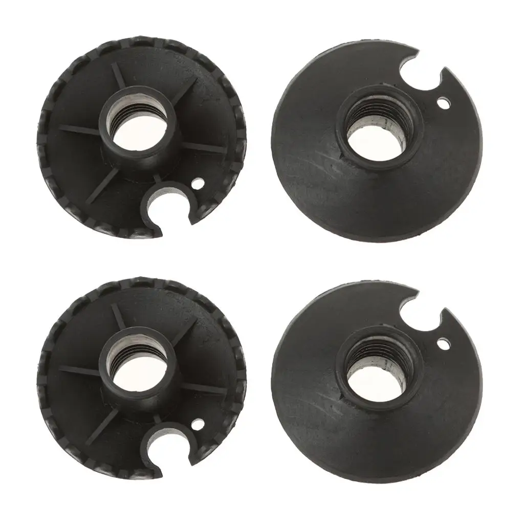 Set of 4 Trekking Pole Protectors with Standard Walking Stick Hiking Pole