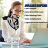 Adjustable Cervical Collar, Neck Brace Support Orthosis, Fixable Neck Posture Corrector, Pain Relief, Traction Spine Alignment 5