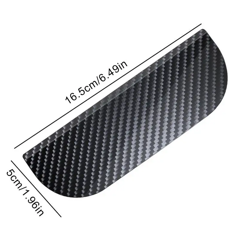 2pcs Car Rearview Mirror Rain Eyebrow Visor Carbon Fiber Car Rearview Side Snow Sun Visor Rain Cover Mirror Accessories