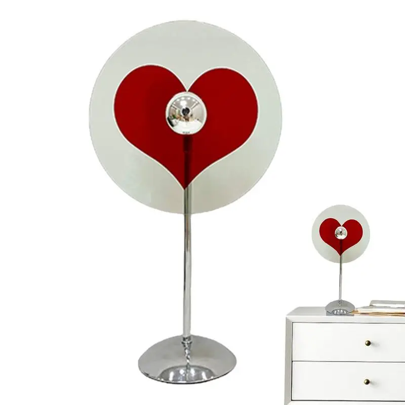 

Романтическая прикроватная настольная лампа, лампа в виде любовного сердца, лампа-ночник в виде сердца, вращающаяся на 180 градусов Настольная лампа, свадебная романтическая красная ночная лампа с орнаментом