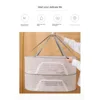 Folding Food Drying Net Anti-mosquito Dry Rack Hanging Basket Herb Drying Net for Flowers Buds Plants Vegetable Fruit Organizer 4