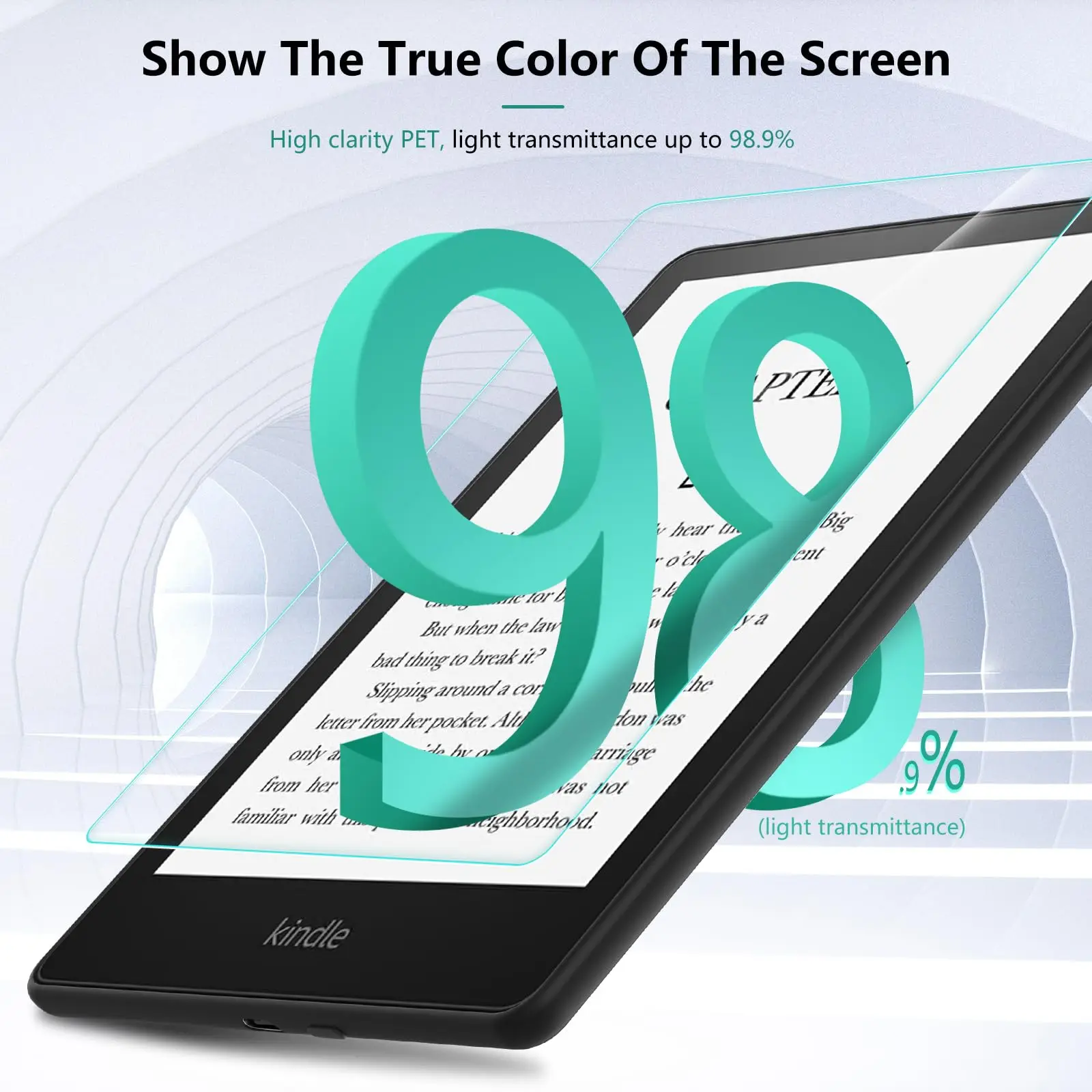 For Amazon Kindle Paperwhite 10th Gen 2018 6inch Tempered Glass Screen Protector For Kindle KPW1/2/3/4 5th 6th 7th Protect Glass 3