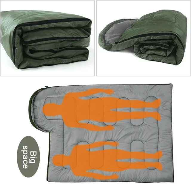 Ultralight 4-Season Envelope Sleeping Bag 3