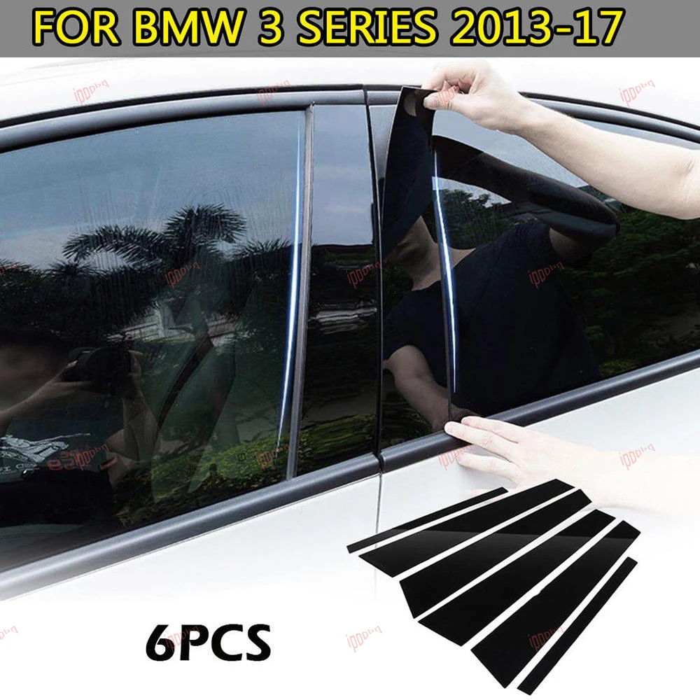 

6 шт., защитные Декоративные наклейки для BMW 3 серии 2011-2017