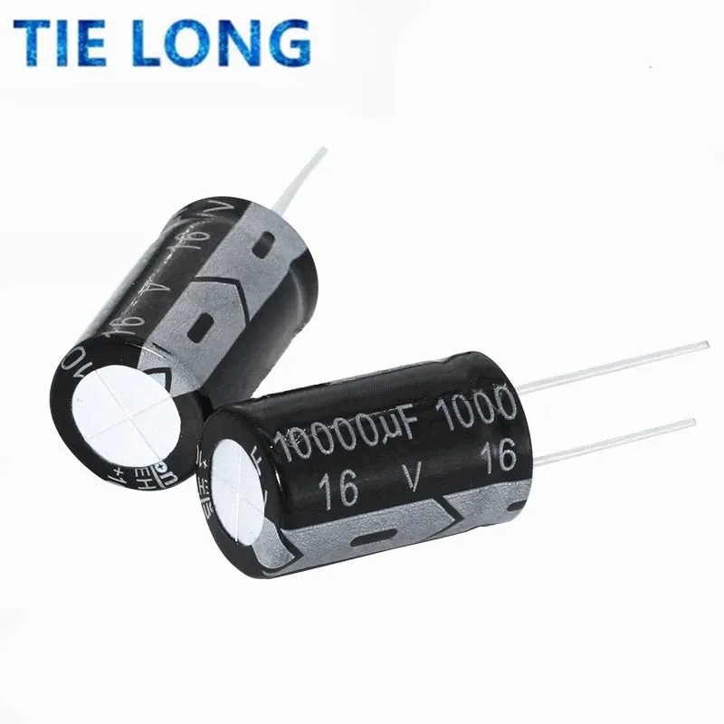 1pcs 10000uf 16v 10000mfd 16volt 16*30mm Aluminum Electrolytic ...
