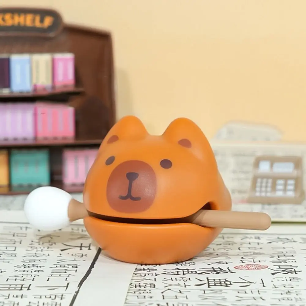 

Капибара Маленькая деревянная рыба, деревянная рыба, перкуссионные деревянные резьбовые украшения, резьба в форме животного, перкуссионный инструмент для дошкольного использования