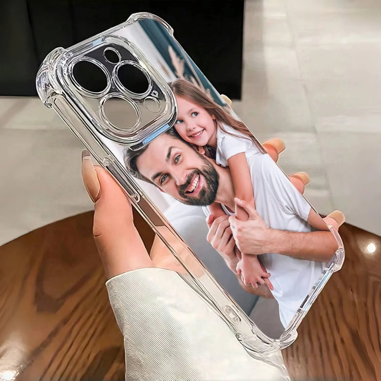 Customizable Shockproof Photo Phone Case – Personalized Protection Cover