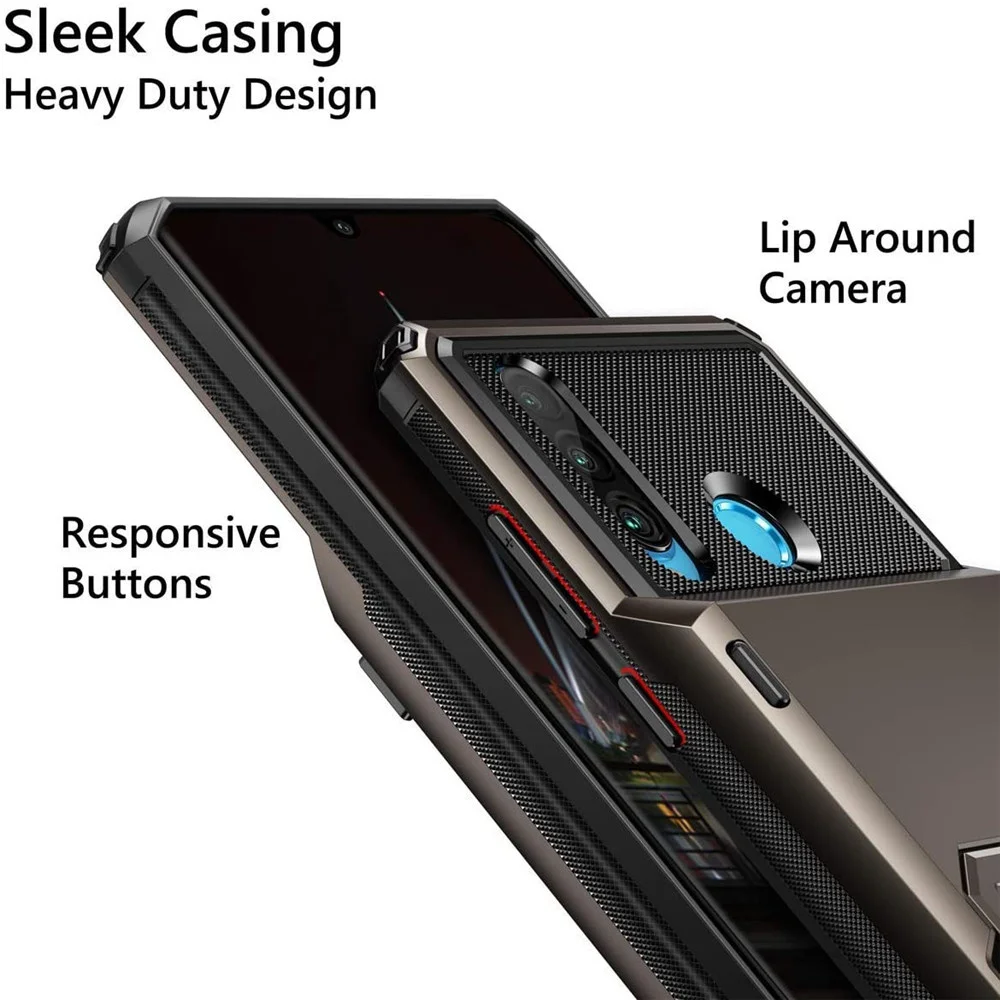 Premium Credit Card Holder Wallet Case with ID Slots