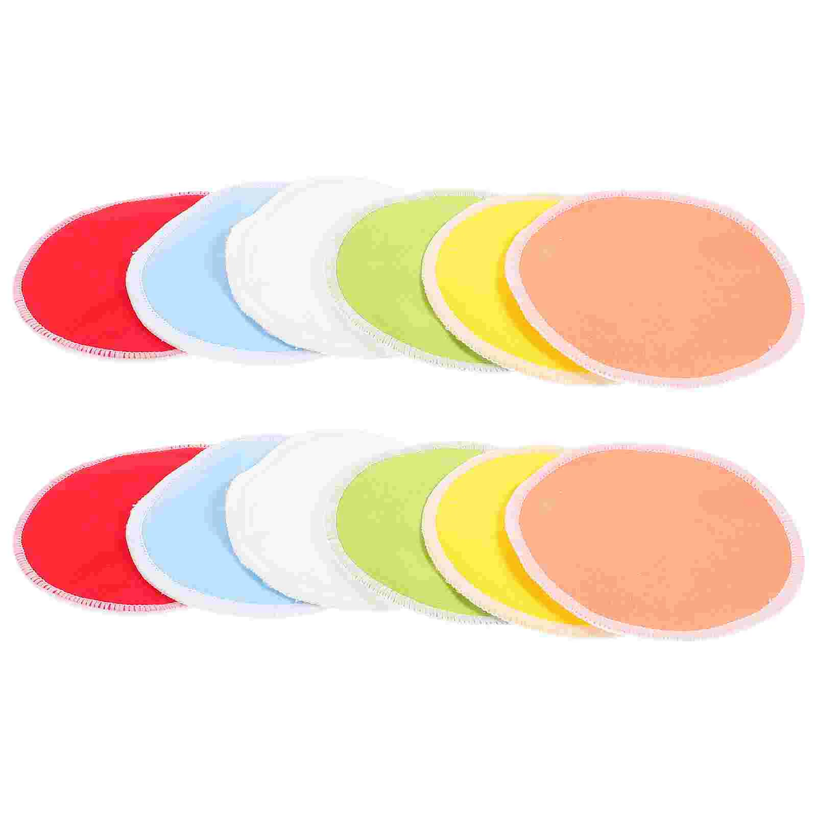 

12 Pcs Nursing Pad Pads for Breastfeeding Maternity Washable Reusable Polyester (Polyester)