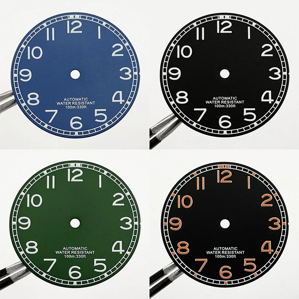 Titanium Pilot Case 36mm 39mm for miyota8215 821A ETA 2836 2834 NH34 NH35 NH36 ETA2824 PT5000 20ATM Dive Case Parts