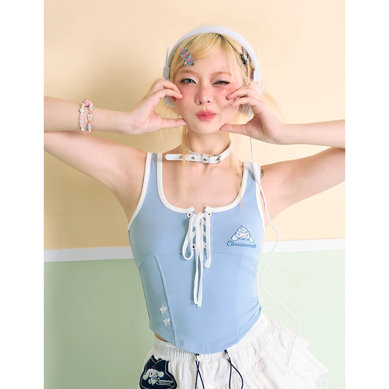 Kawaii sanrio cinnamonroll roblox cheap outfit blue white soft aesthetic in  2023