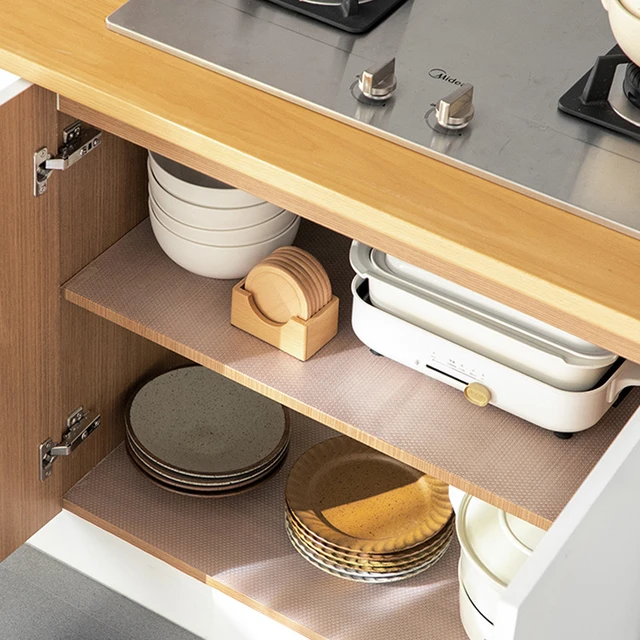 5M Non-Slip Draw Mat Shelf Liner Cabinet Storage Pad Kitchen