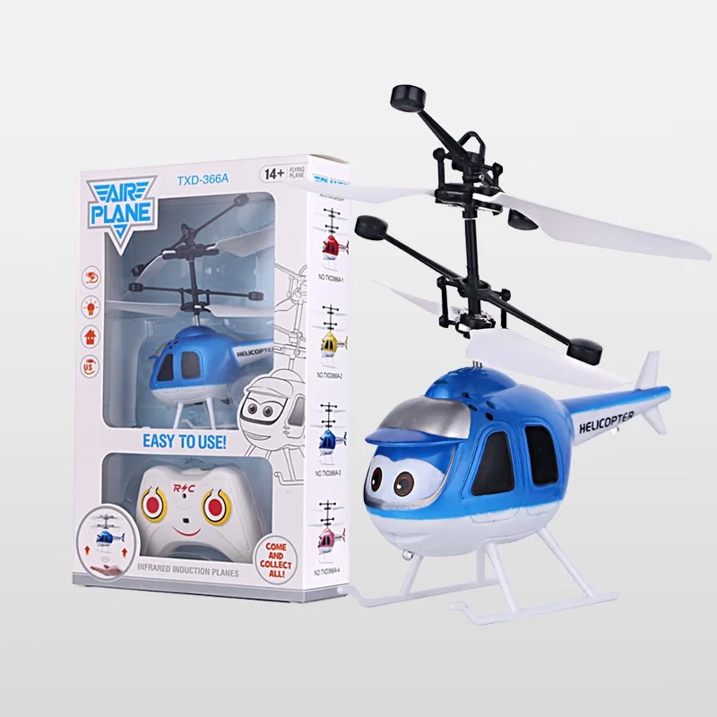 Hereneer Hélicoptère télécommandé, Hélicoptère RC pour Enfants, Jouet  Hélicoptère RC avec LED Lumière, Hélicoptère RC avec Avion Gyro, Jouet  d'Intérieur Cadeau pour Adultes (Bleu) : : Jeux et Jouets