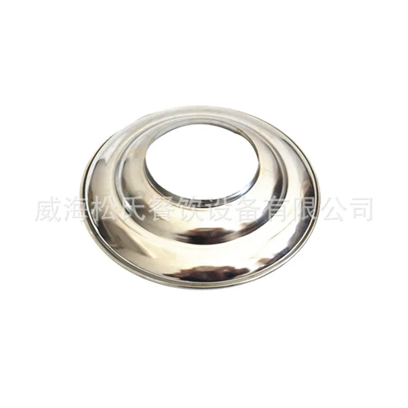 

Korean Style Barbecue Exhaust Hood Smoking Big Cover Smoking Mouth Stainless Steel Air Outlets round Smoke Hood Barbecue