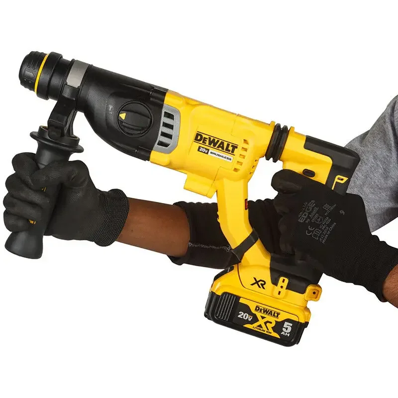 DeWalt 20V Lithium Battery Hammer Brushless Charging Impact Drill Multi functional Concrete Hammer DCH263