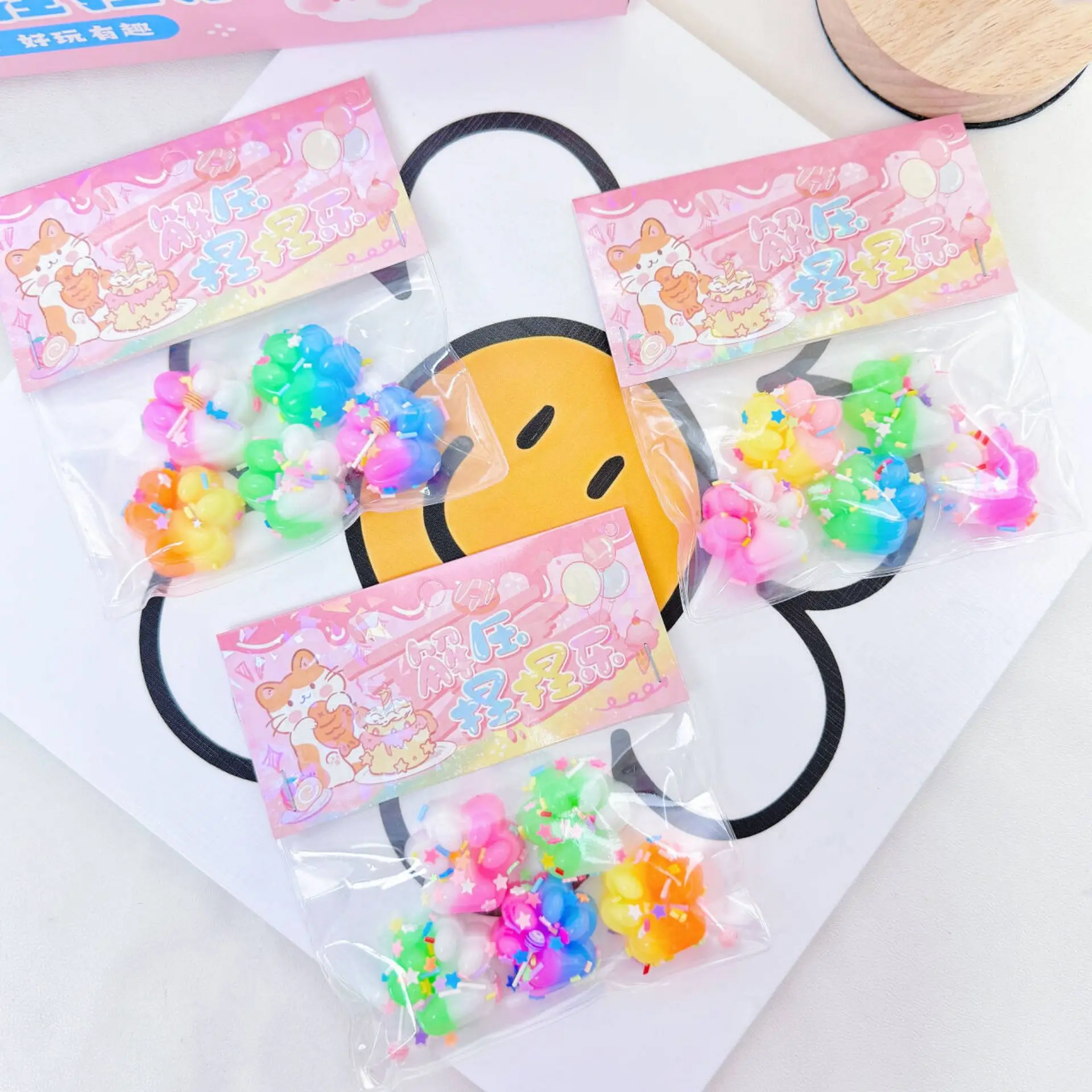 Cute Five Mini Squish Cat Foot Antistress Paws Squeeze Toy Squishy Girls Toys For Children Antistress Adult Sensory Toys Gifts 5
