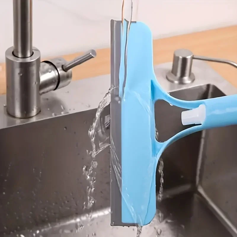 3 in 1 Glass Wiper with Scraper and Sprayer Without Battery, Use Without Electricity-Suitable for Cleaning car windshield