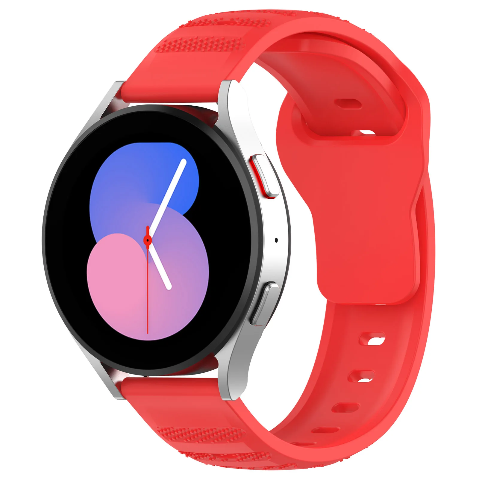 

20mm 22mm Silicone Band For Ticwatch Pro 3 Ultra GPS LTE/GTX/GTH 2/E3 Skin-Friendly Soft Strap