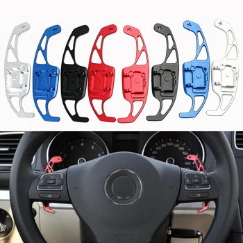 For VW Golf 5 6 MK6 GTI R Jetta MK5 Passat B6 B7 Polo Tiguan Steering Wheel Paddle Auto Replacement Extension Shift 1