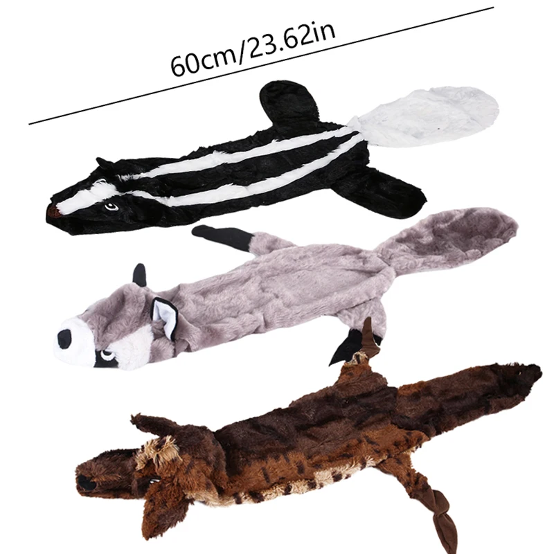 No-Stuffing Plush Dog Toy 6
