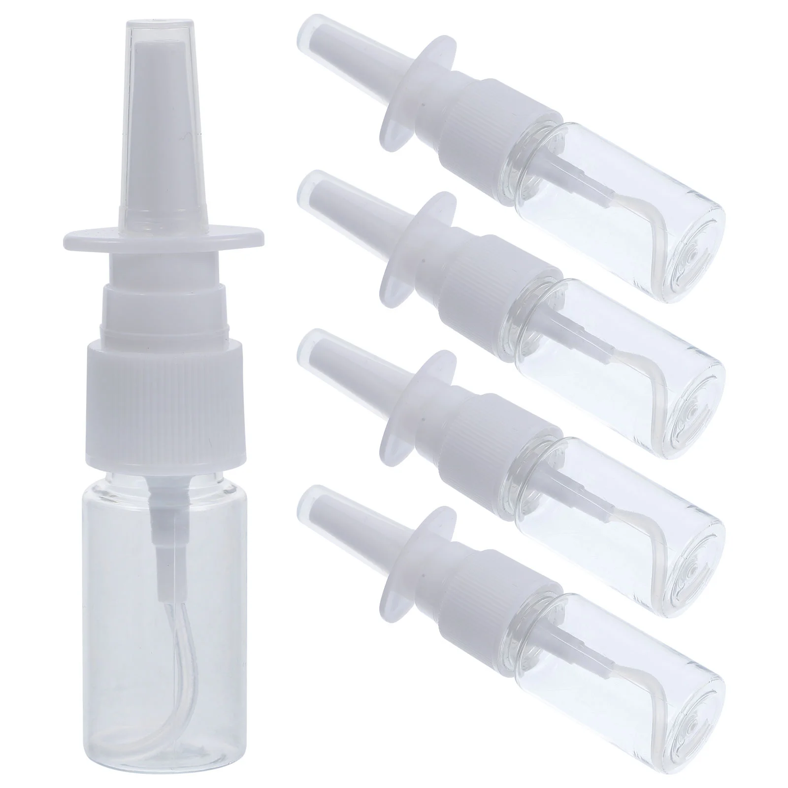 

5 10ml portable nasal sprayer bottle rhinitis refillable fine mist empty spray bottles ( 10ml Coca nose powder dispenser