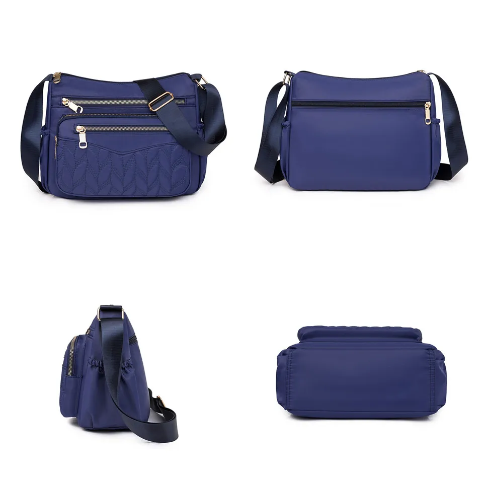 Women Shoulder Bag Casual Nylon Handbags Female Messenger Bag Tote Vintage Lady Crossbody Bag