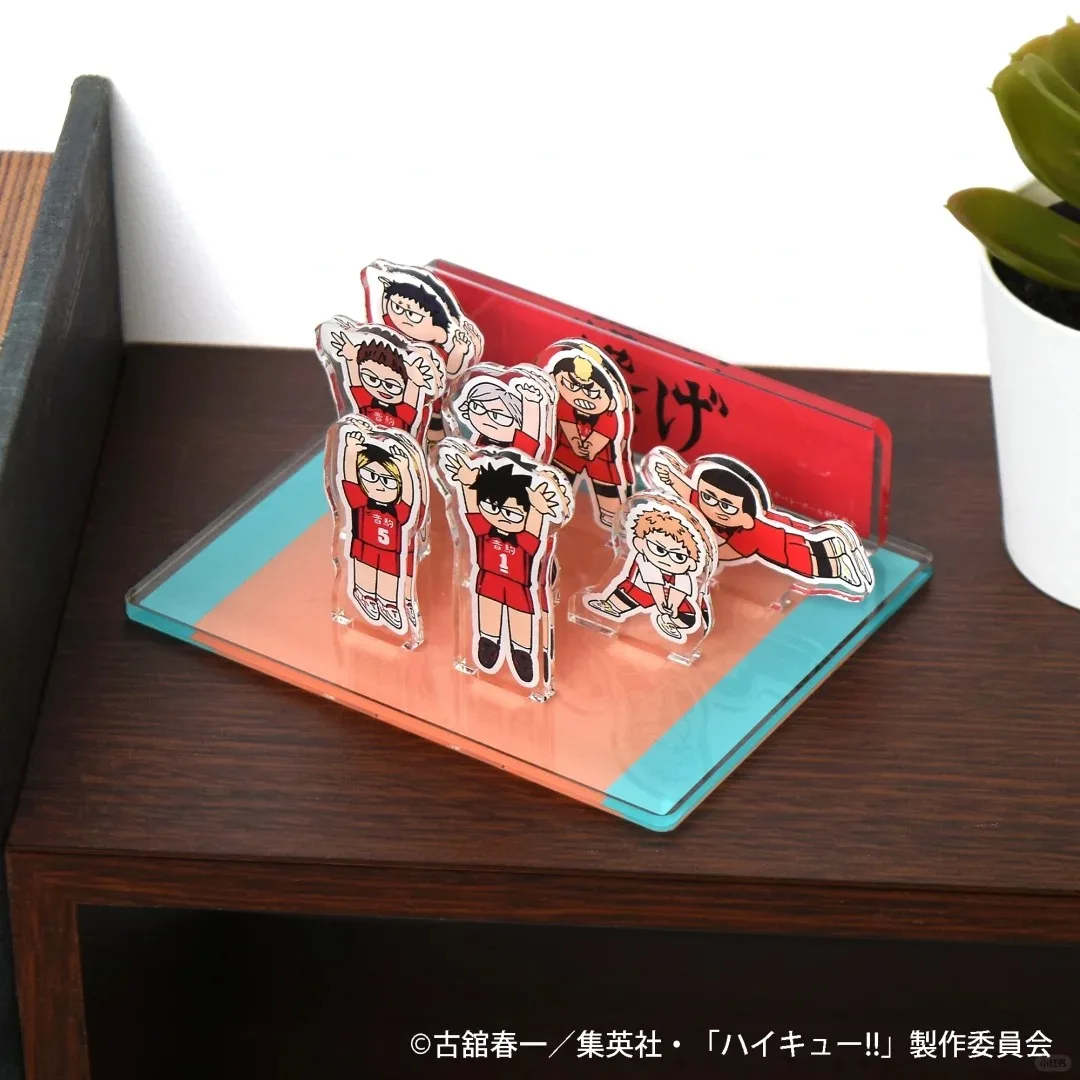 

Игрушечные фигурки Hinata Shouyou в подарок, акриловая подставка, аниме модель, фигурка, украшение, аксессуары, модели ハイハイ!! Кагеяма тобио