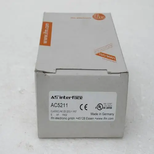 

IFM AC5211 AS-интерфейс классический Линейный модуль с технологией быстрого крепления PNP ⑥