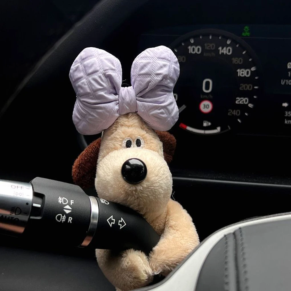 

Odorless Car Ornaments Dolls No Loose Thread Extra Filling Steering Lights Wiper Dolls Dog Dolls