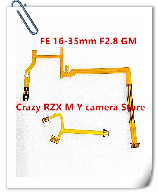 Copia Nuovo Per Sony Fe 16-35Mm F2.8 Gm Sel1635Gm Apertura Dell'Obiettivo Diaframma Flessibile Cavo Di Messa A Fuoco Flessibile Nastro Fpc 16-35 2.8 F