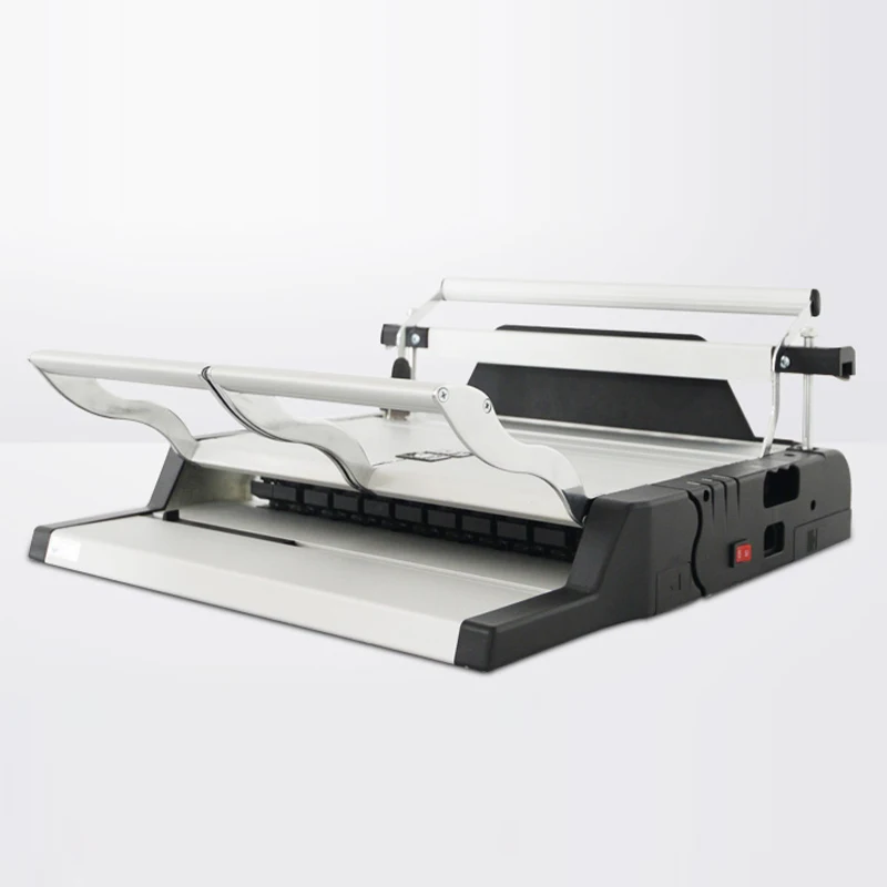 U-100 10 치아 텍스트 바인딩 기계 사무실 도서 Weile 펀칭 기계 계약 회의 정보 전기 핫멜트 바인딩 t