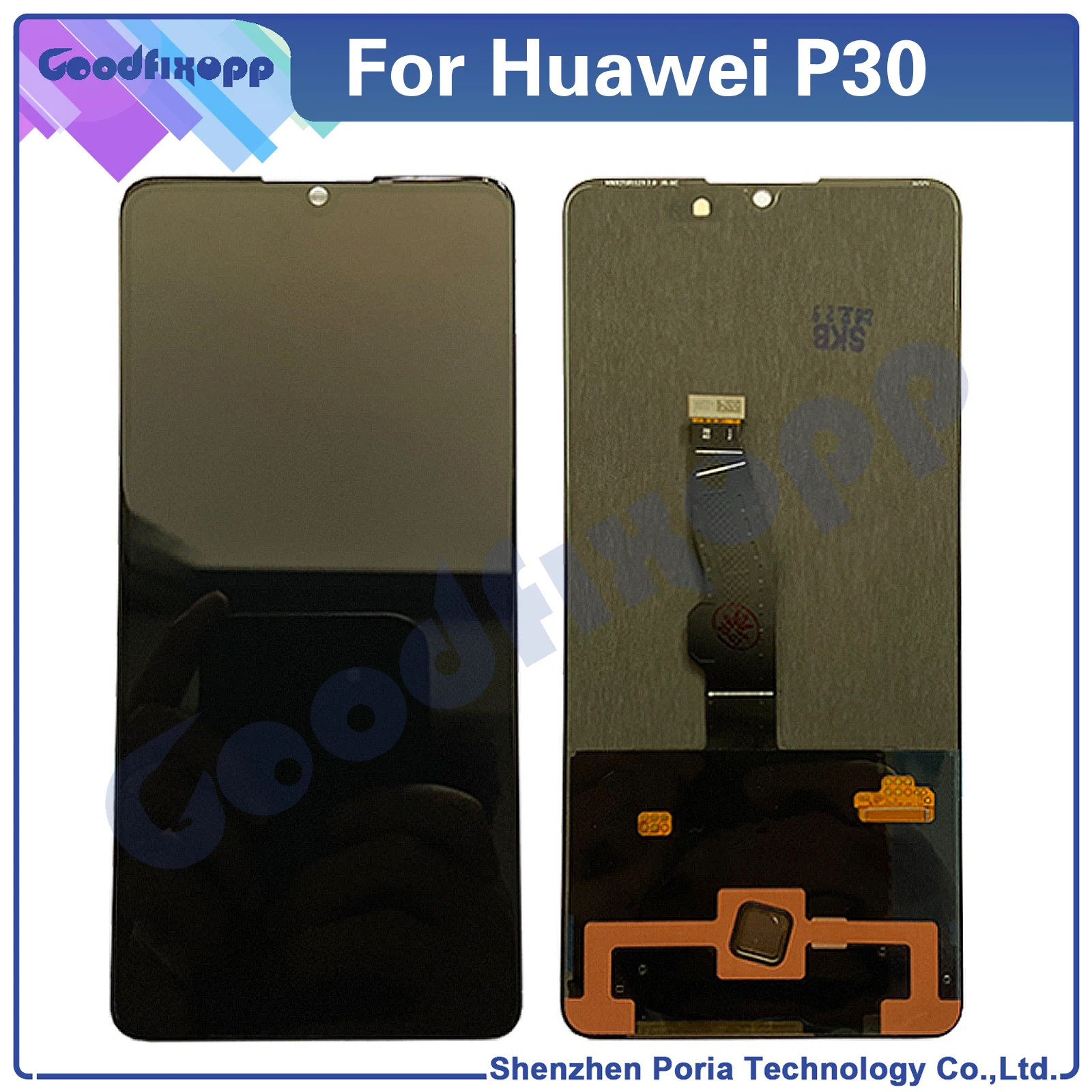 Tft Per Huawei P30 Ele-L29 Ele-L09 Ele-Al00 Ele-Tl00 Ele-L04 Dello Schermo Del Telefono Lcd Display Touch Screen Digitizer Assemblea Replacemen