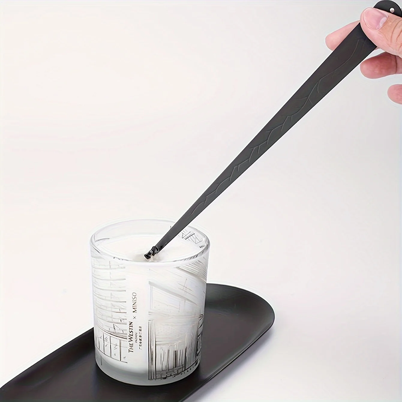 1pc- Household stainless steel candle hook scented candle wick adjustment hook candle extinguisher tool