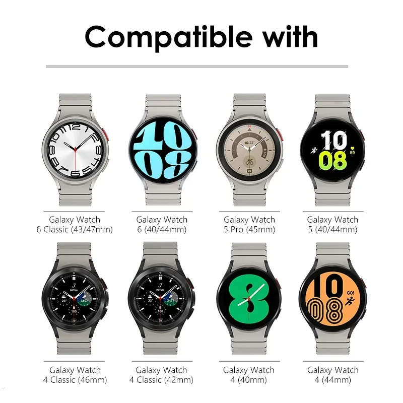 Premium Leather Watch Band with Quick-Fit Magnetic Buckle - Seamless Design