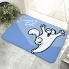 Cartoon Simon Cute C-Cat Floor Mat Doormats Home Carpet Foot Bathroom Absorbent Anti-Slip Home Decor 1