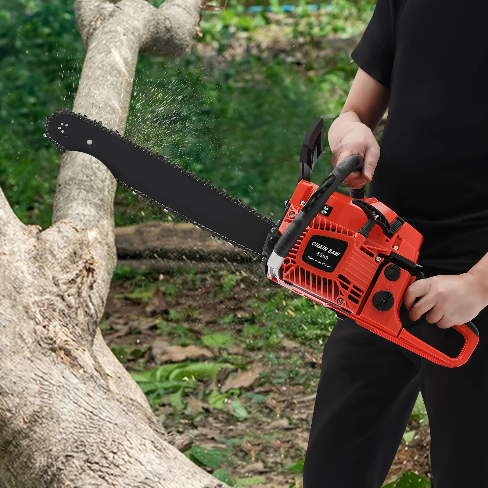 20 Inch Gasoline Powered Chainsaw 3