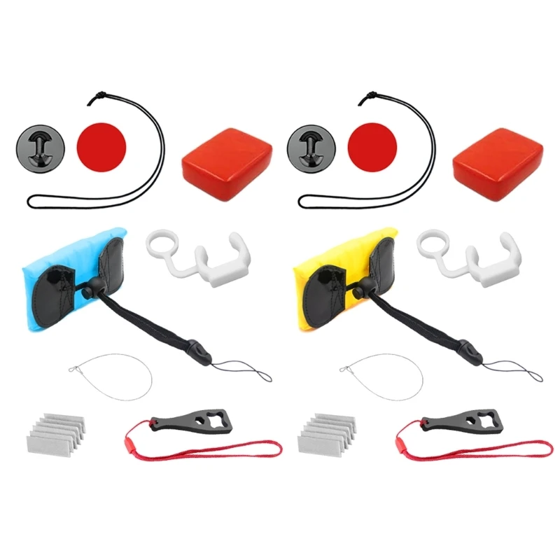 

Полный набор инструментов для фотоаппаратов, занимающихся водными видами спорта, отлично подходит для пляжного отдыха