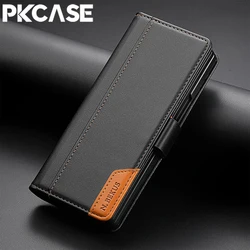 Premium Shockproof Wallet Flip Leather Phone Case with Card Slot Cover - Galaxy Z Fold 8 Ultra (Black)